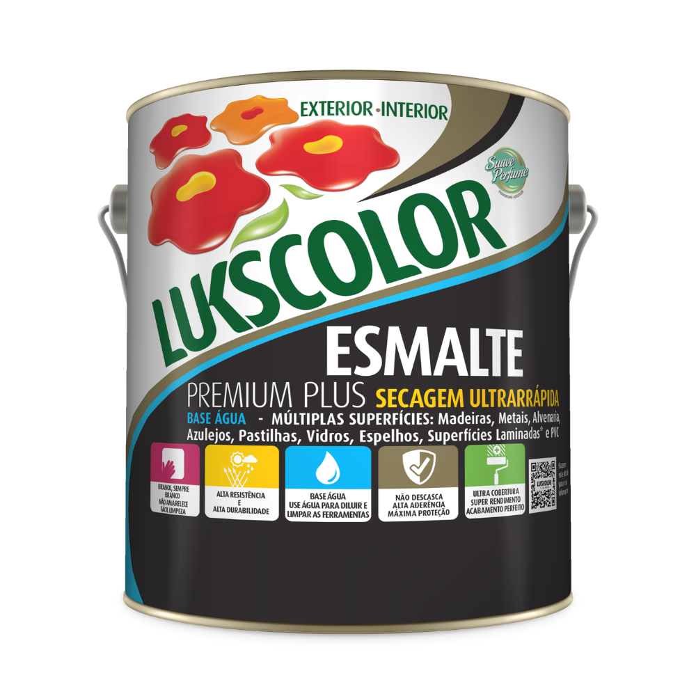 Esmalte Base Água Premium Plus