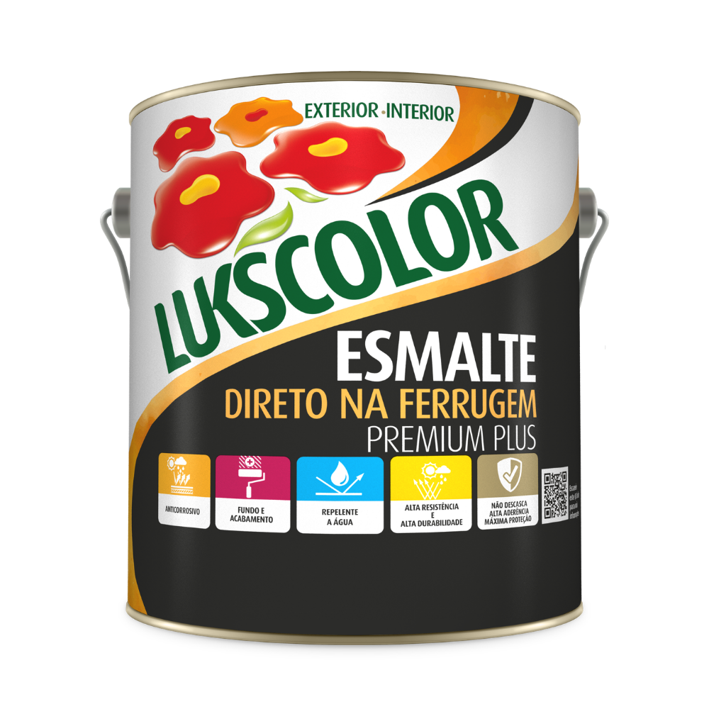 Esmalte Direto na Ferrugem