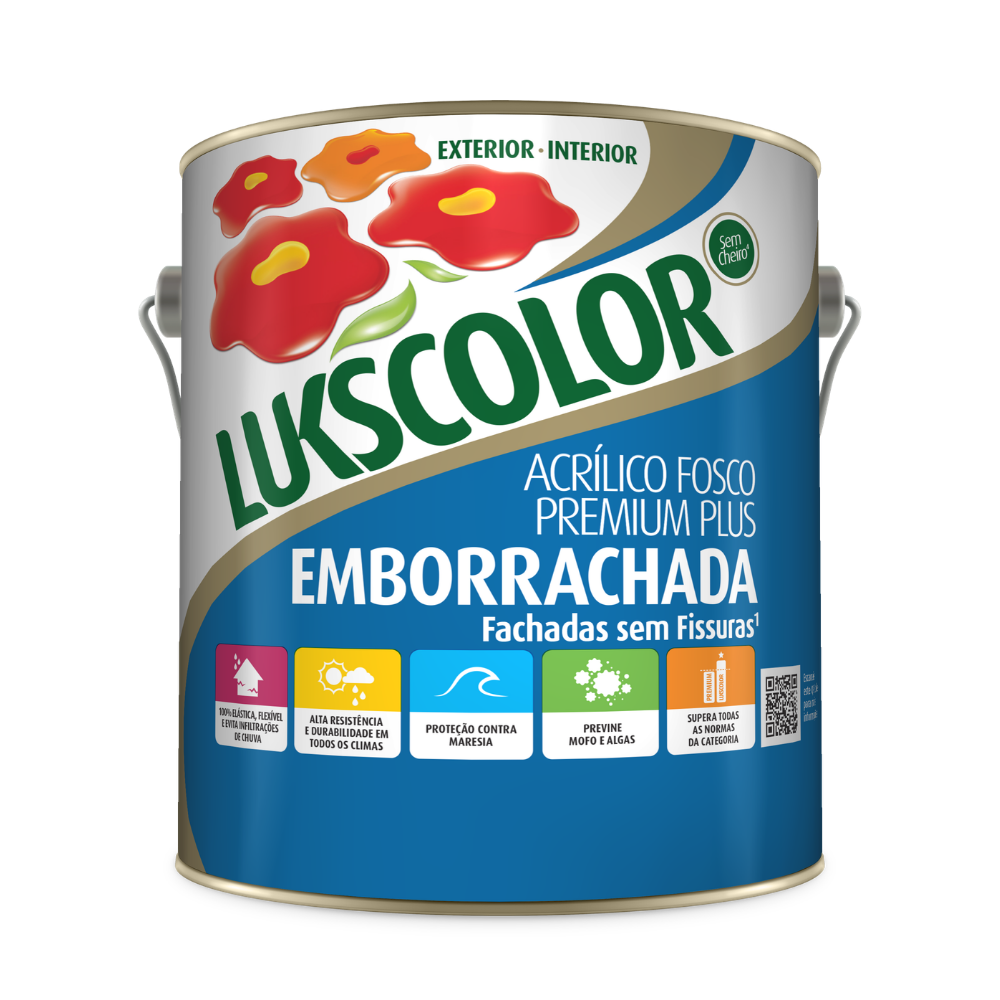 Emborrachada Acrílico Impermeabilizante