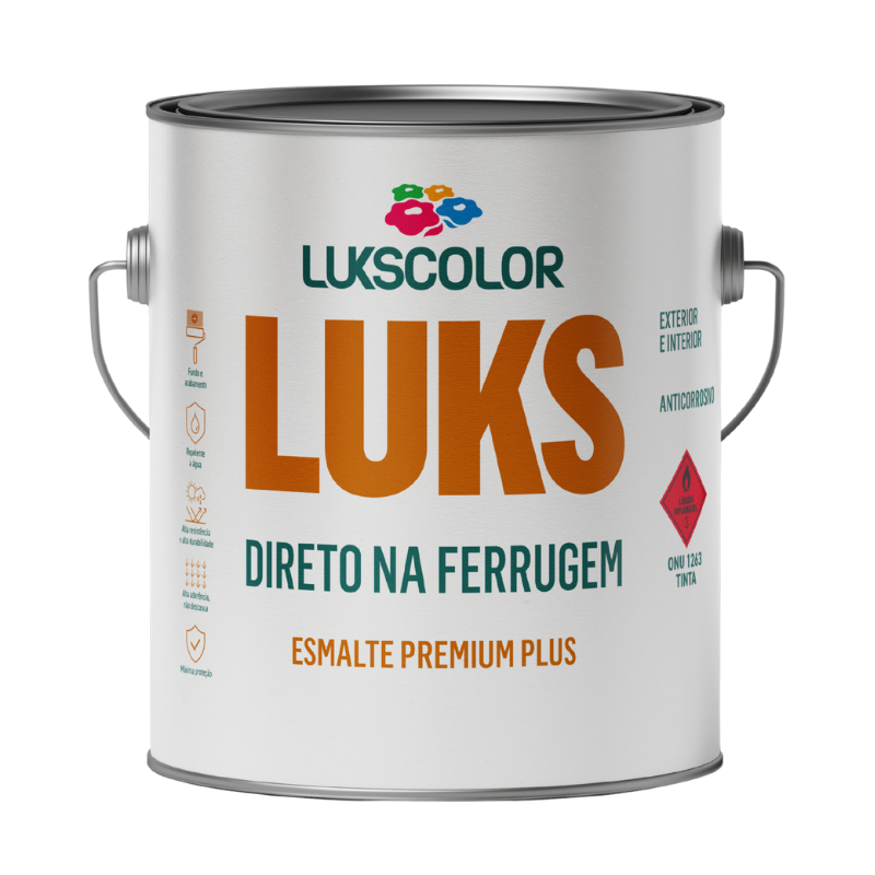 Esmalte Direto na Ferrugem