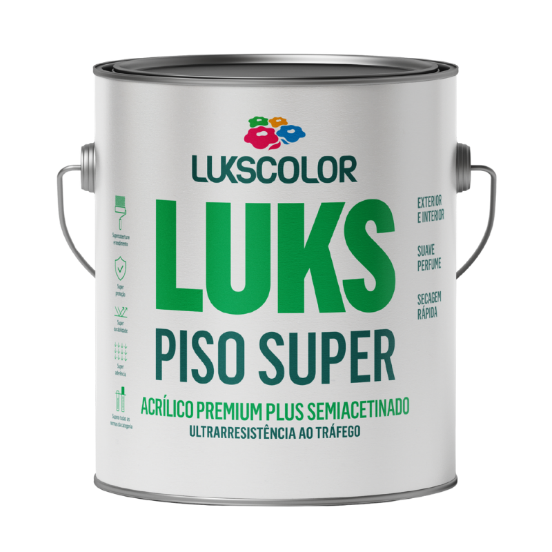 Lukspiso Super Semiacetinado Acrílico Premium Plus